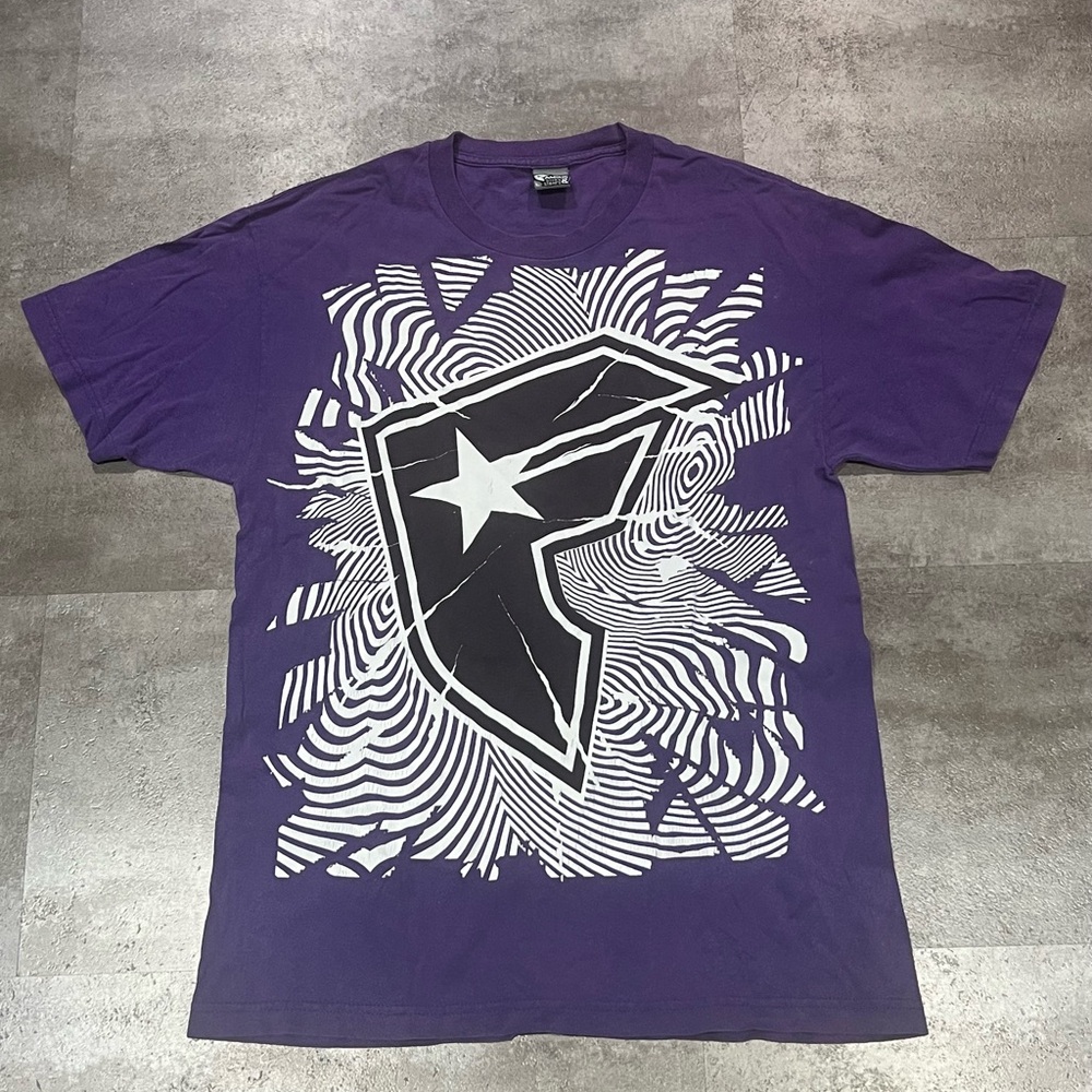 Famous Stars & Straps Purple Graphic Tee